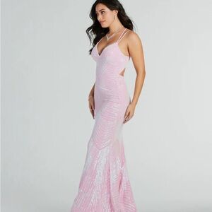 💕💖Sequin Dress - Lyanna Formal Iridescent Sequin Mermaid Dress💖💕